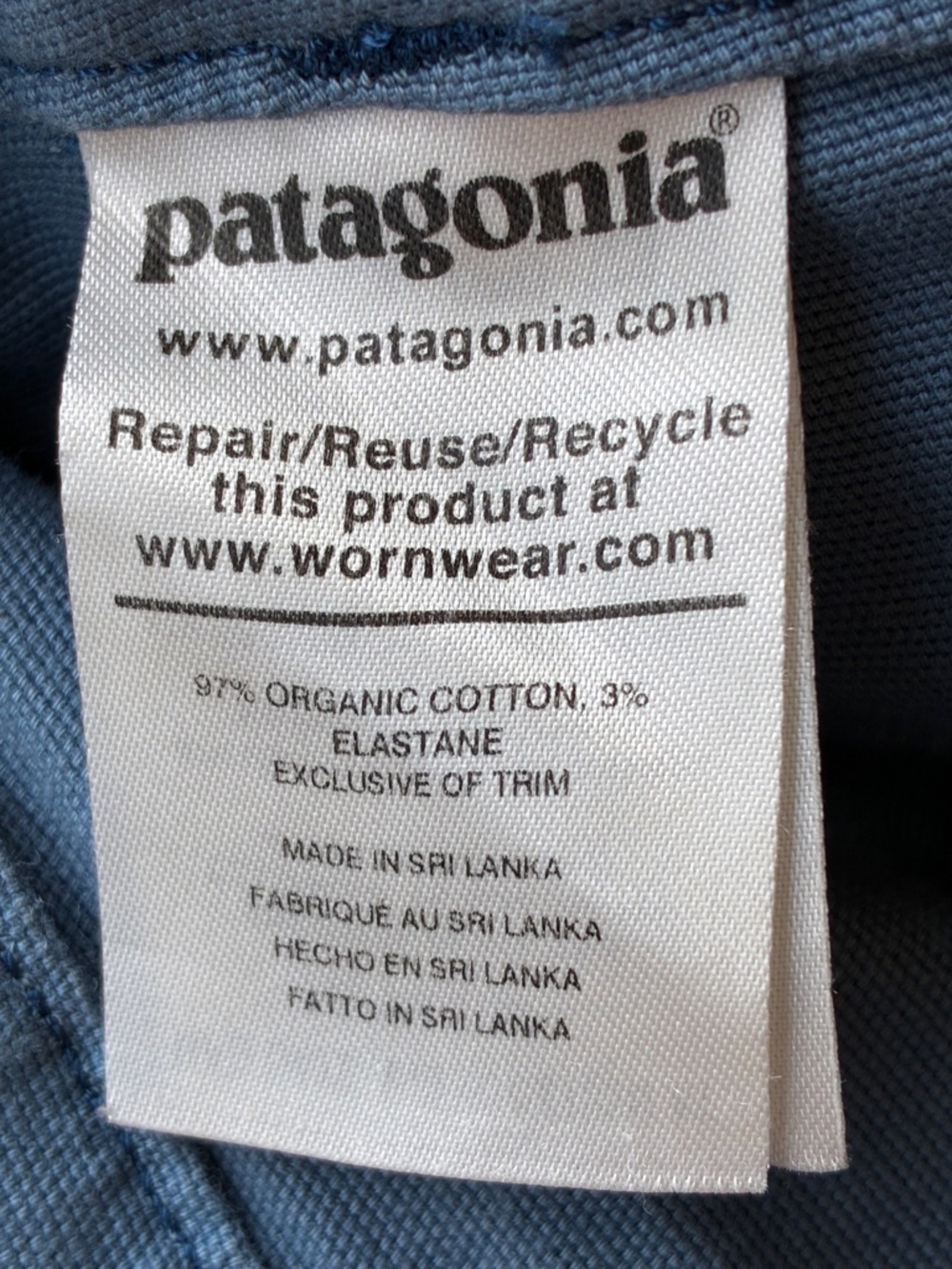 Patagonia Stand Up Shorts EUC Blue - Picture 6 of 10